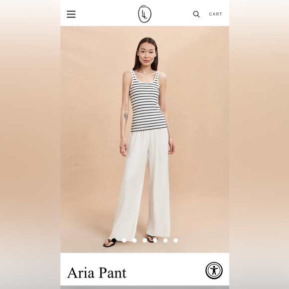La Ligne Pants - Like new La Ligne Aria Pants size L